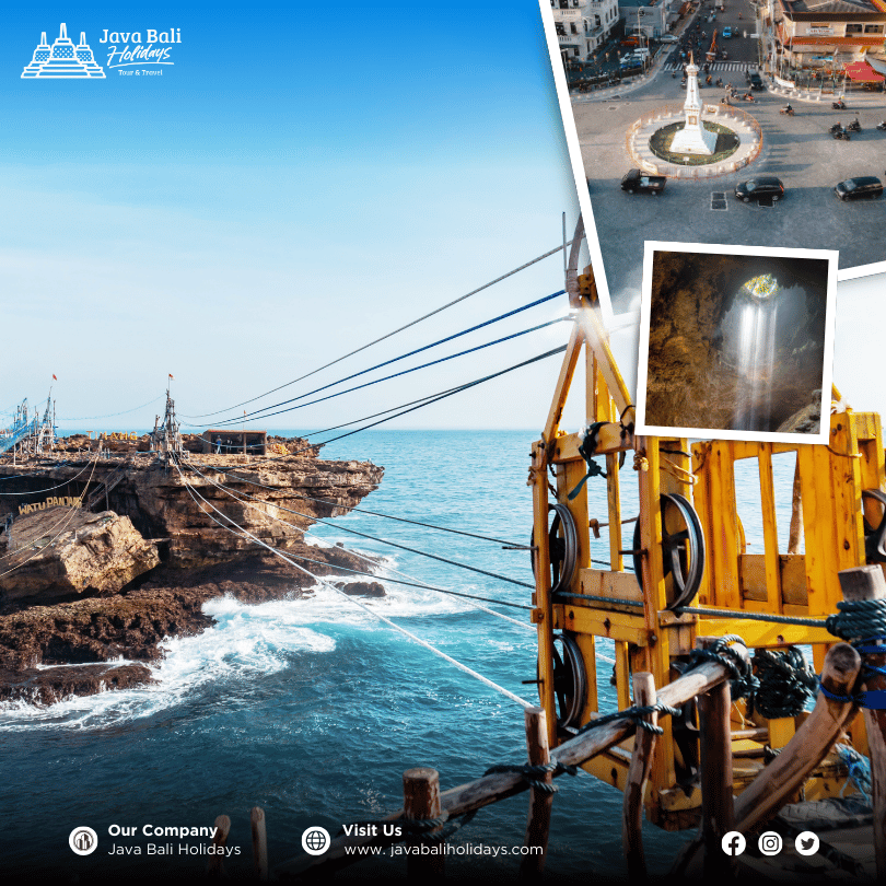 1-Day Jogja Tour Package Goa Jomblang, Timang Beach, and Malioboro