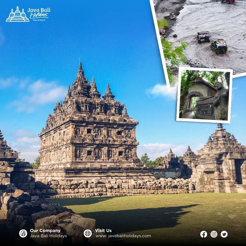 1-Day Yogyakarta Tour Package: Lava Tour Merapi, Ullen Sentalu Museum & Plaosan Temple