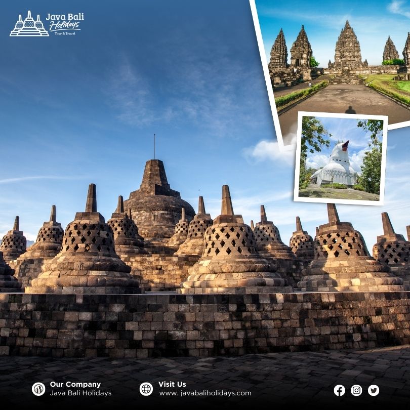 Jogja 1-Day Tour Package: Borobudur Temple, Chicken Church & Prambanan Temple